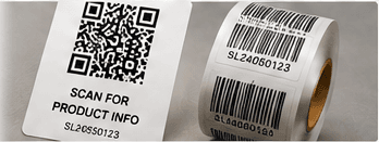 SAN Labels barcode and QR label solutions