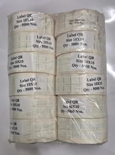 Variable data barcode label