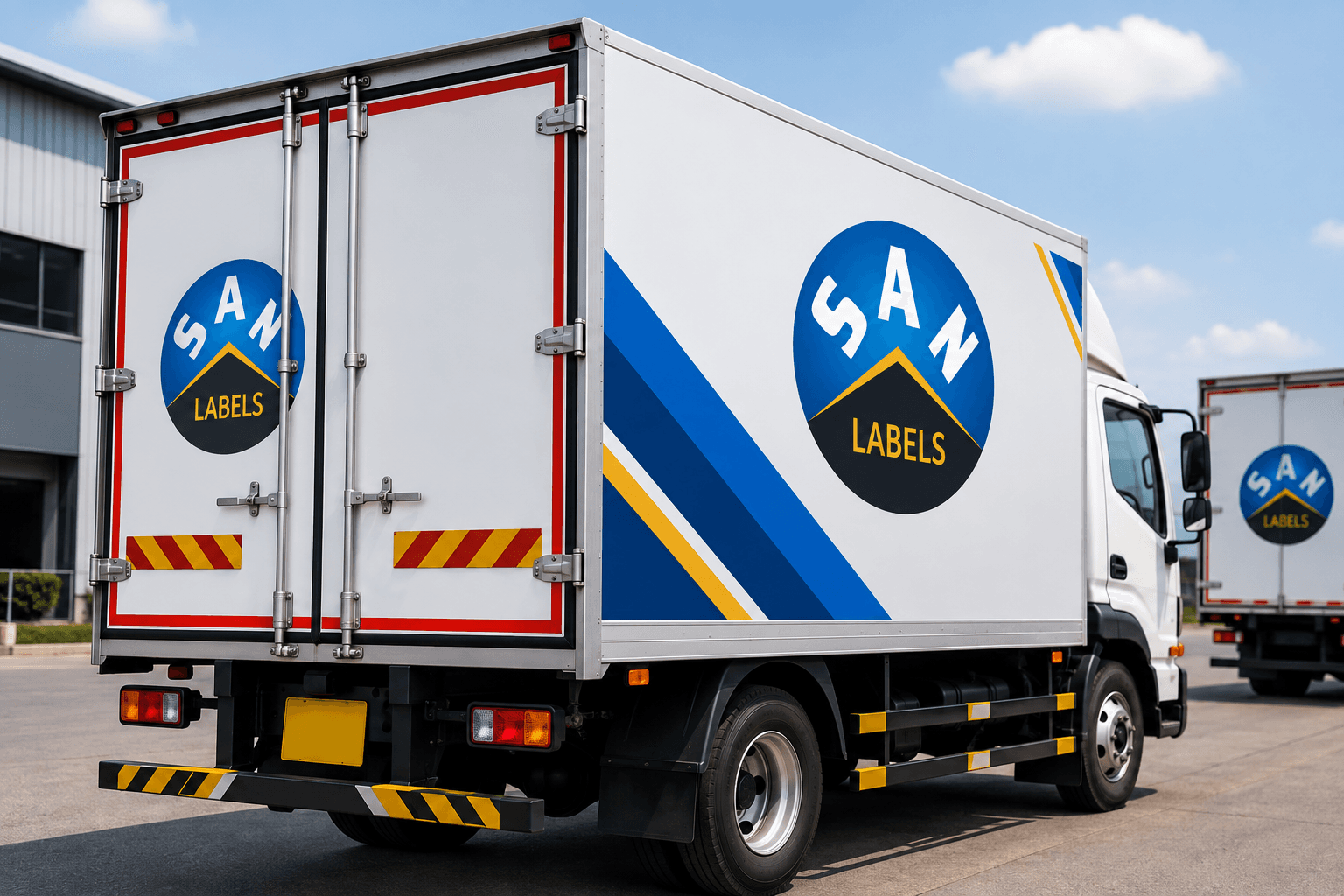 Commercial vehicle fleet graphics and safety identification solutions