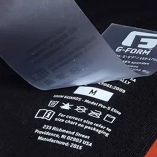 SAN Labels heat transfer and specialty label solutions